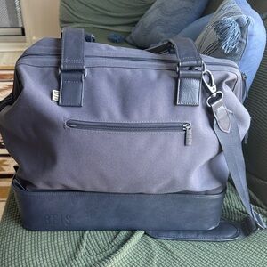 BEIS Navy Blue Travel Duffel Bag